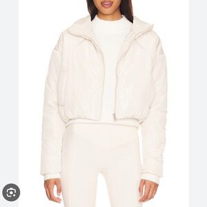 Superdown Rania Cropped Jacket Size Small